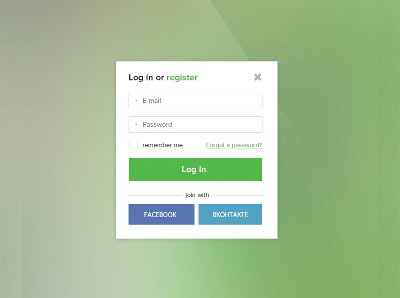 19+ Beautiful PSD Web Forms