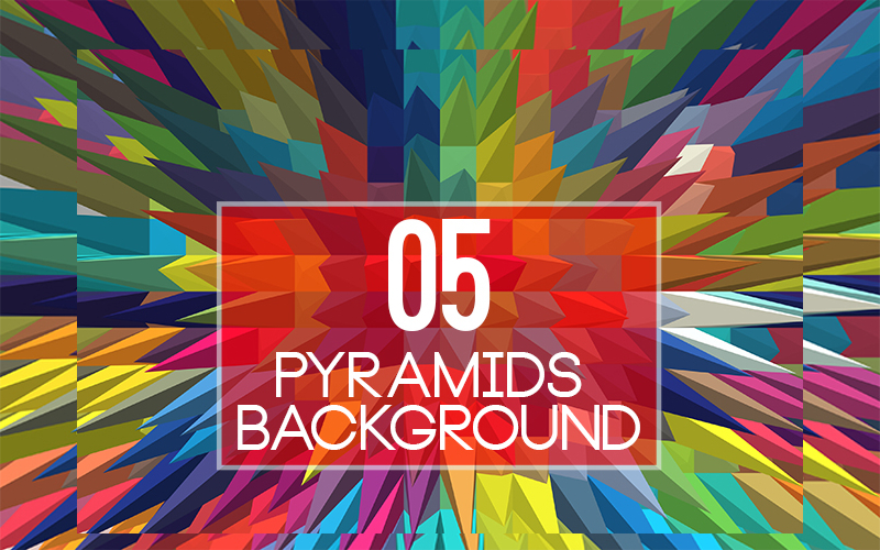 5 pyramids backgrounds