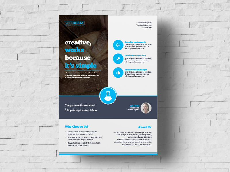 business flyer template free