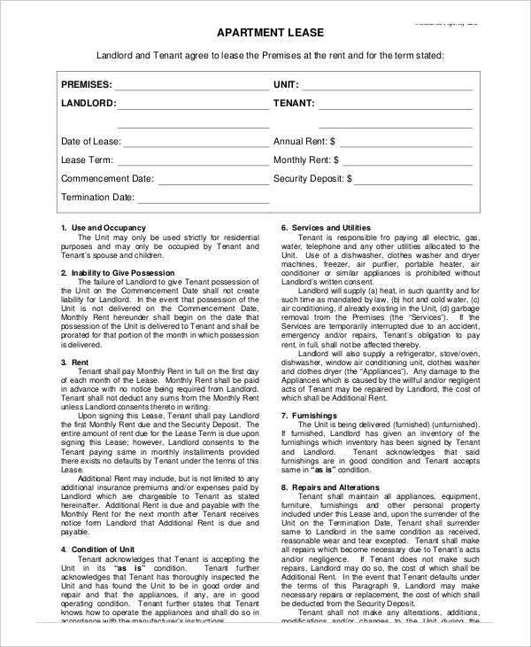 Month To Month Lease 8+ Free PDF, Word Download Documents