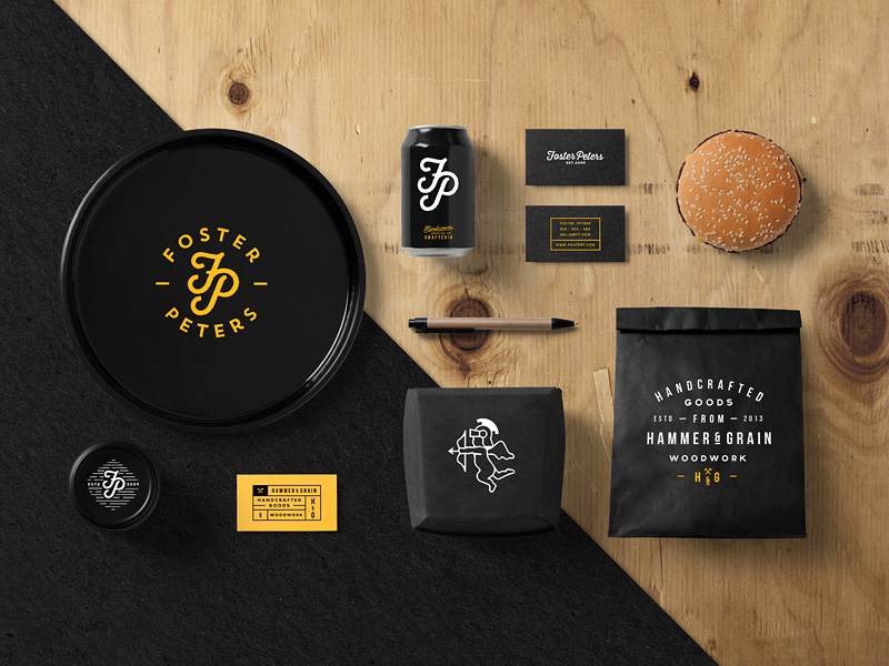 Download 19 Beautiful Restaurant Branding Mockups Psd Free Premium Templates PSD Mockup Templates