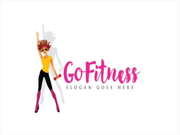 girl fitness logo