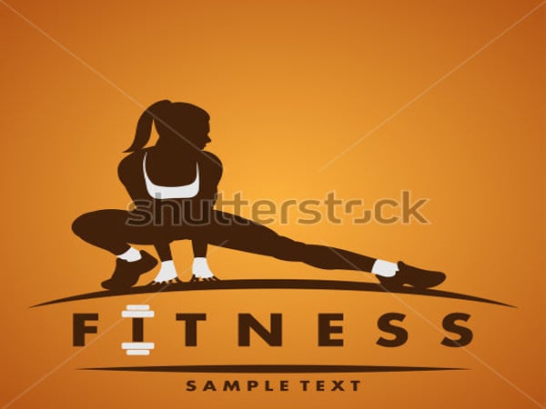 fitness logo for girl