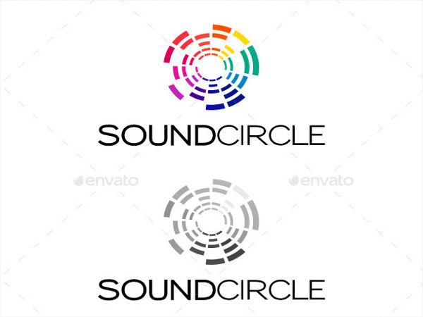 sound circle music logo