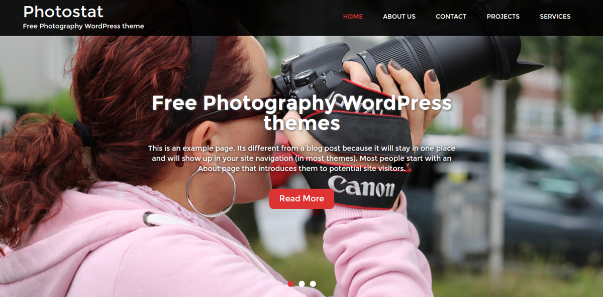 photography wordpress theme