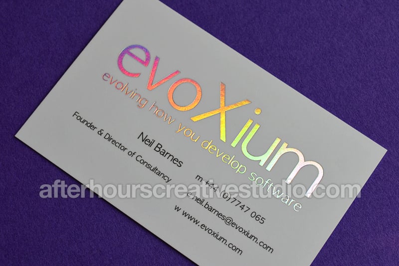 free laminated business card