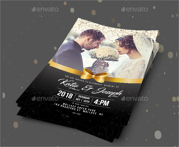 38+ Simple Wedding Invitation Templates - PSD, AI, Word, Pages ...