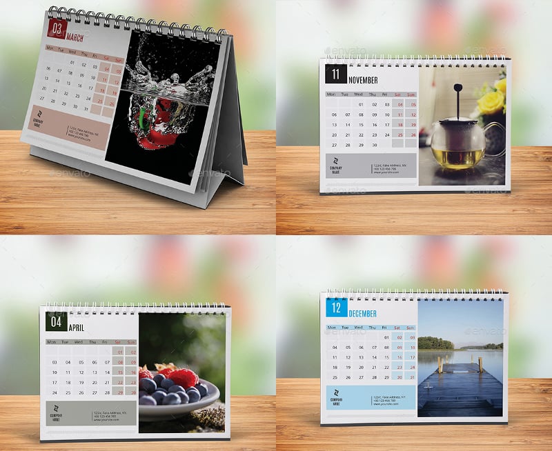 15+ 2023 Desk Calendar Designs