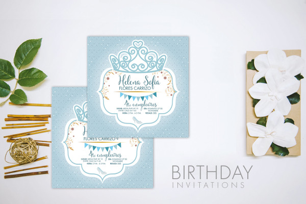 kids birthday invitations