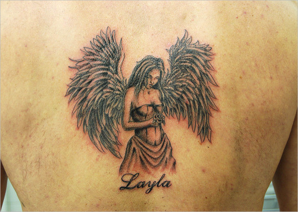 17 Awesome Angel Wing Tattoos Free Premium Templates