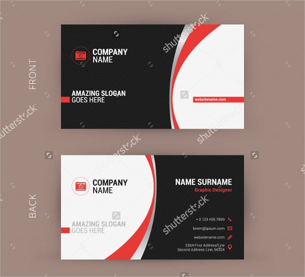 personal creative business card