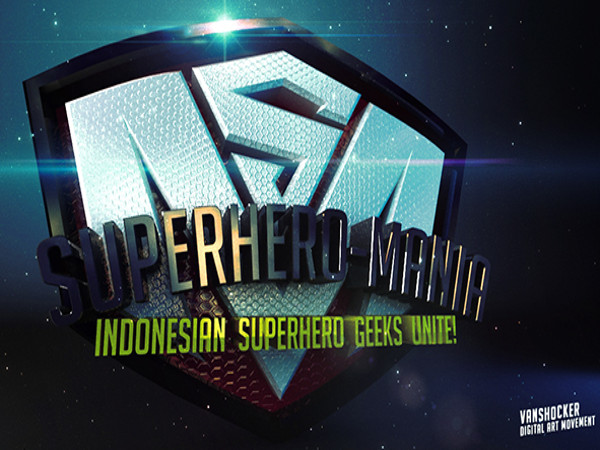 superhero mania 3d logo