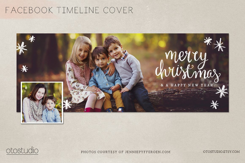 christmas facebook timeline cover template