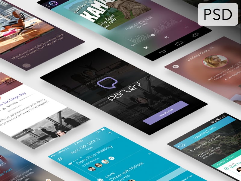 Download 20+ Free PSD App Screen Mockups | Free & Premium Templates