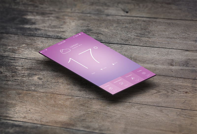 app screen mockups ui kit