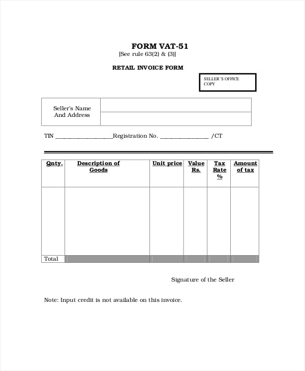 retail-vat-invoice-form-template