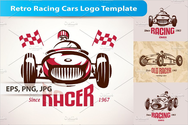 racing cars sport logo