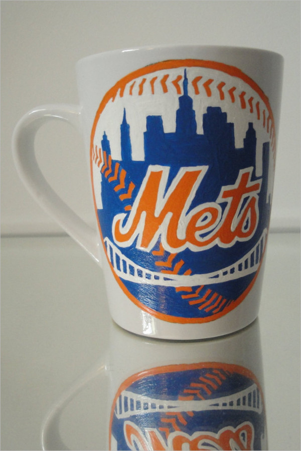 sports logo coffee mug