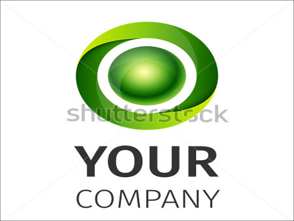 technology style vector logo design