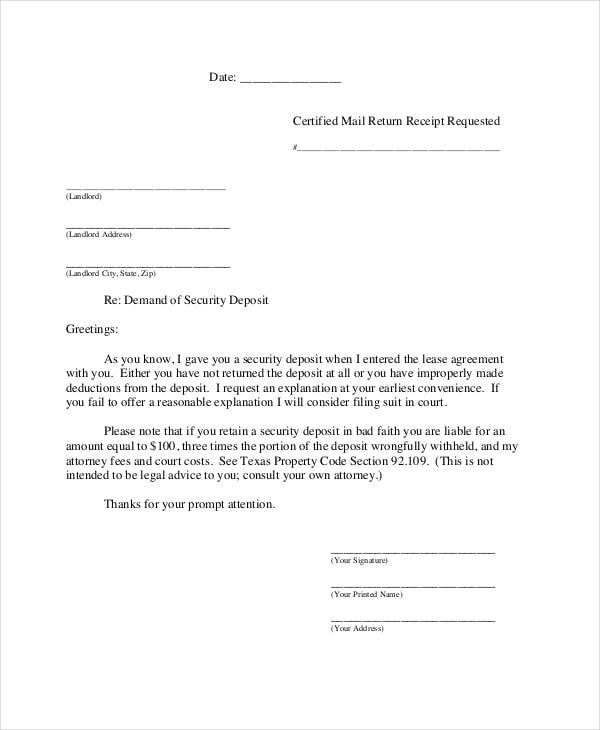 Example Of A Demand Letter From An Attorney from images.template.net
