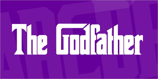the godfather font
