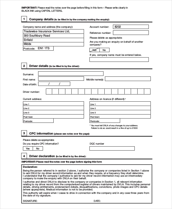 commercial vehicle accident report form template