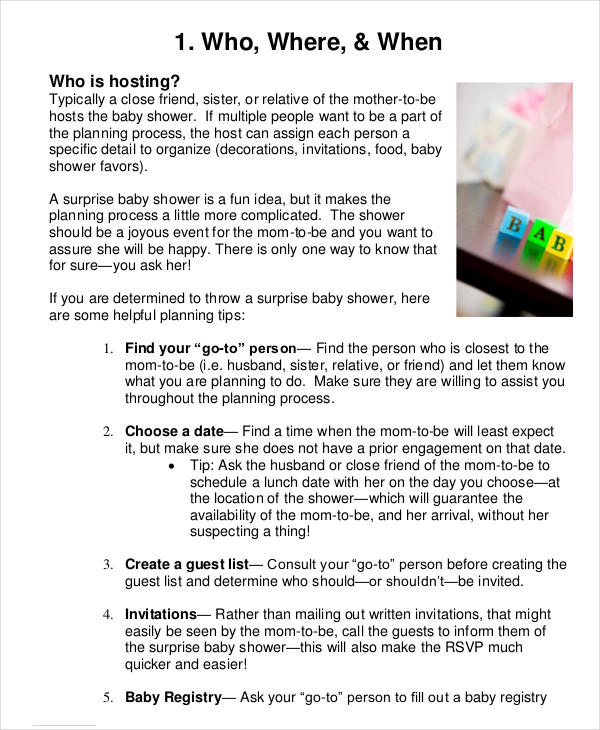 How to Make/Create a Baby Shower Planner [Templates + Examples] 2023