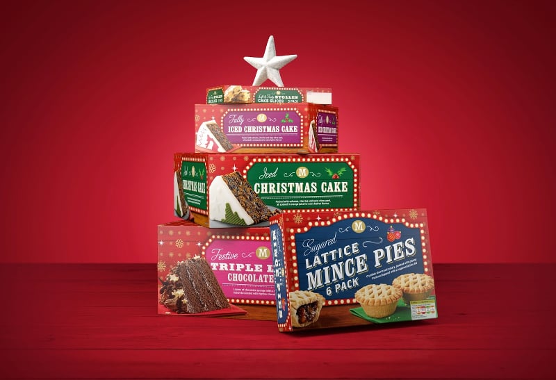 christmas cookies packaging
