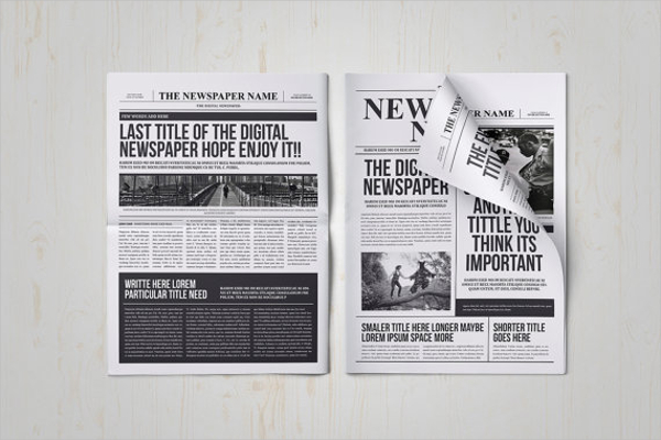 classy newspaper template