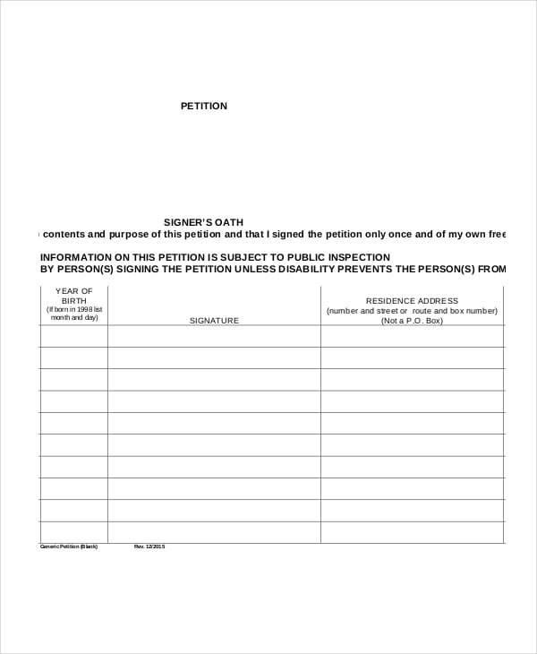 petition-template-16-word-pdf-documents-download
