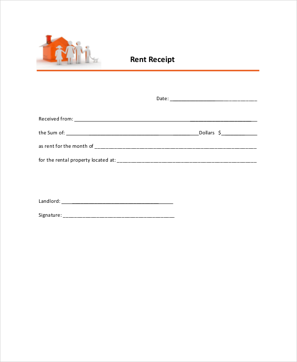 9 Landlord Rent Receipt Templates PDF Free Premium Templates