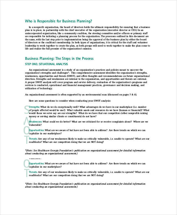 Non Profit Business Plan 14 PDF Word Documents Download Non Profit Business Plan 14 PDF Word Documents Download