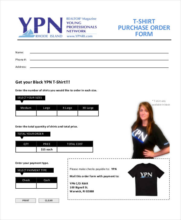 t shirt purchase order form in pdf