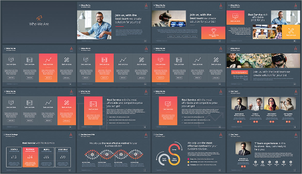 creative multipurpose powerpoint template