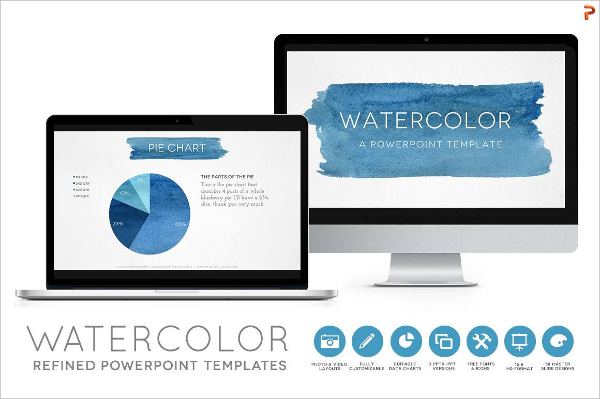 watercolor powerpoint templates