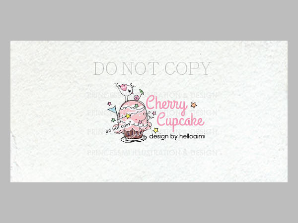 cherry-cupcake-bakery-logo