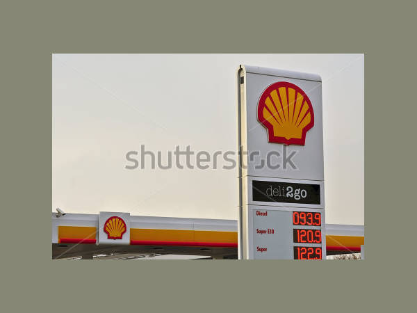 fuels and petrol station logo