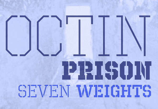 octin prison font