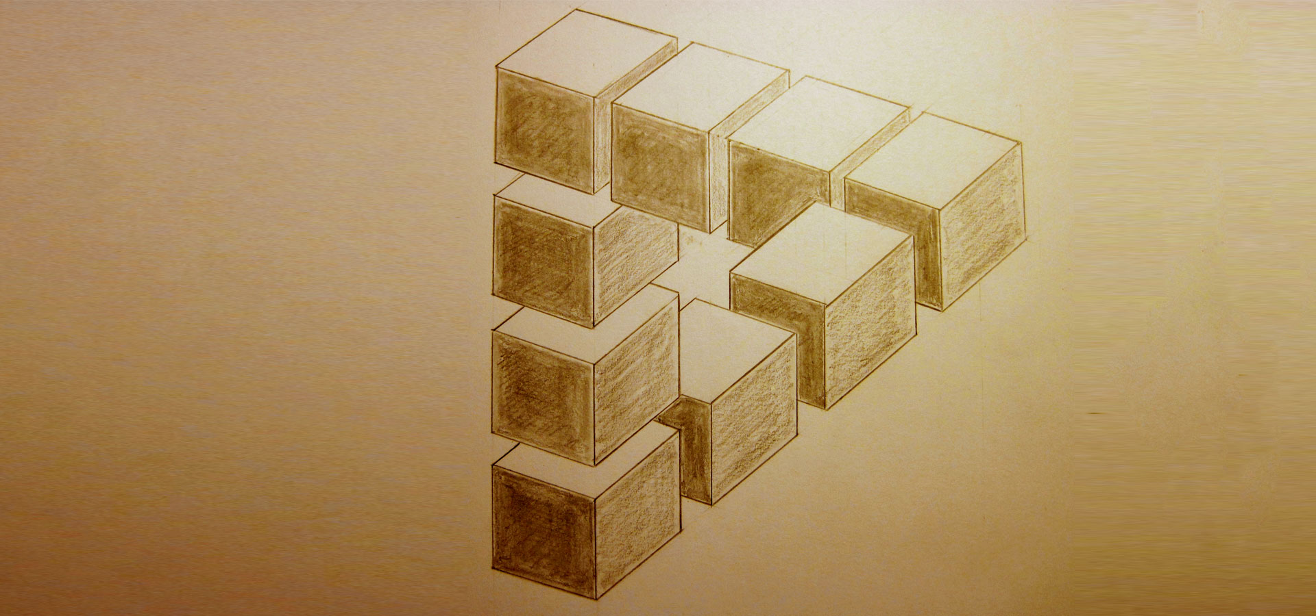 illusion line drawings