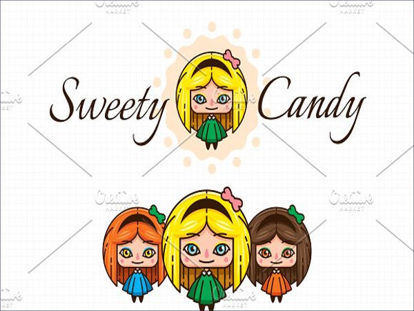 candy clip art logo