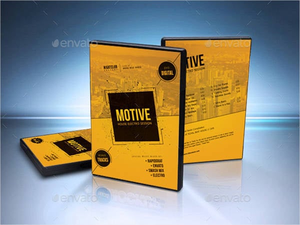 music dvd cover template