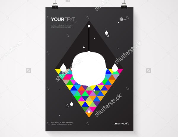 minimal abstract design template