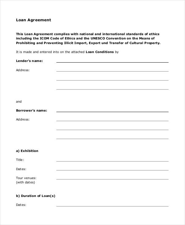 Lma Loan Agreement Template