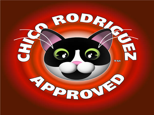 cartoon cat logo