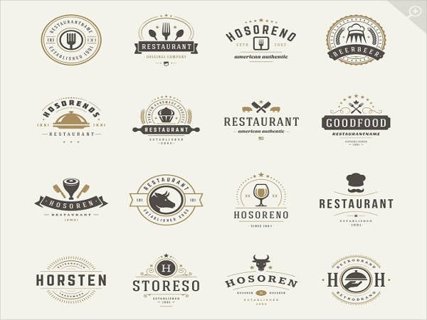 restaurant and food logos