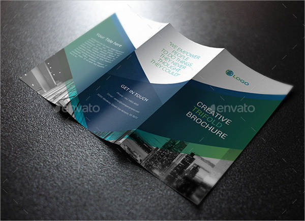 business trifold brochure