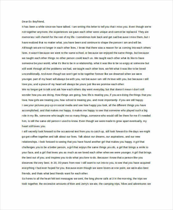 Letter To Boyfriend About Love from images.template.net