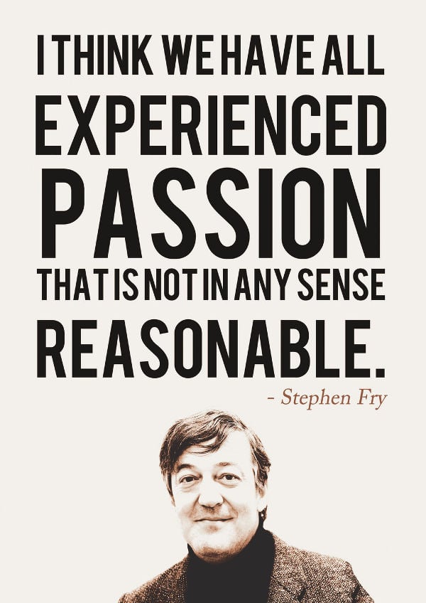 quote poster of stephen fry