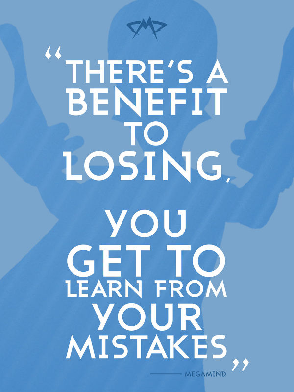 quote poster about megamind