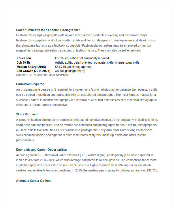 10-photographer-job-description-templates-pdf-doc